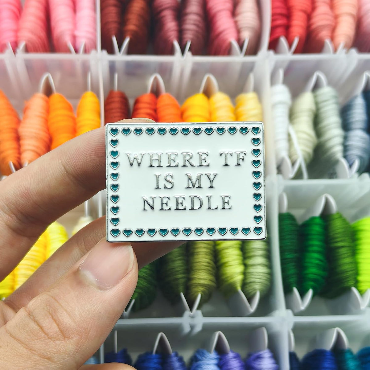 Needle Minder for Keeping Sewing & Embroidery Needles – Magnetic
