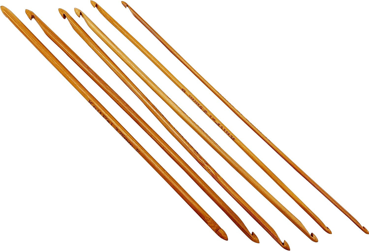 KnitPal 6-inch (15cm) Double Ended Tunisian Afghan Crochet Hooks Set