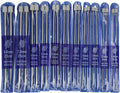 11 Pairs of Stainless Steel Knitting Needles, Metal Knitting Needles