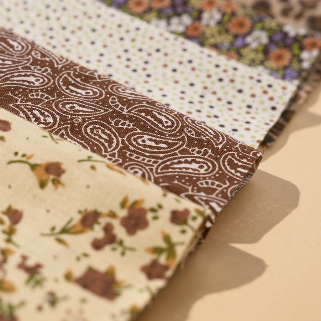 Phantomon 40 Pcs 10-Inch Precut Fabric Squares Layer Cake, 100% Cotton