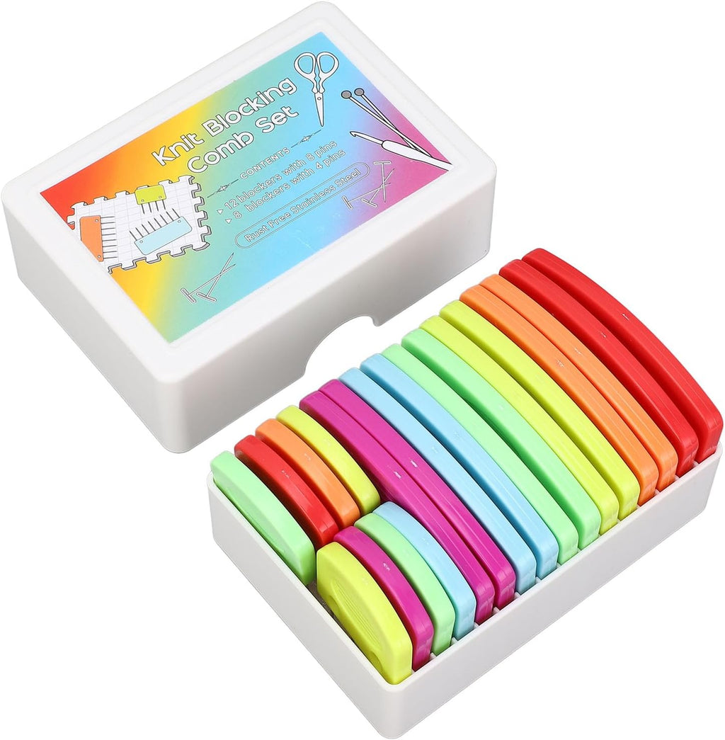 Plastic Knit Blockers, Stainless Steel Multifunction Knit Blocking