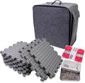 32x32cm Knitting Blocking Mat Set with 8 Knit Combs 200 T Pin and 2