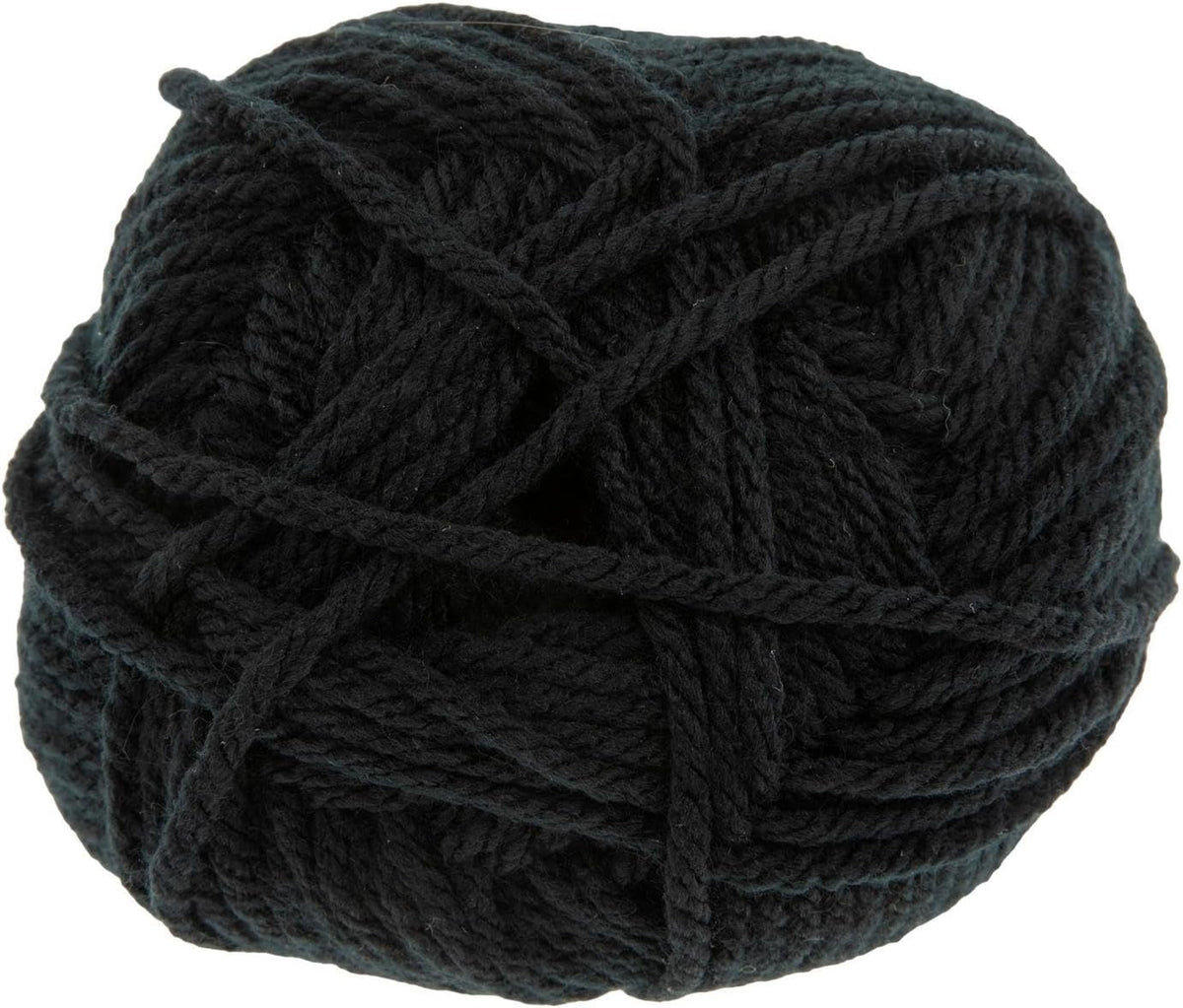 Hobby Lobby Yarn Bee Soft & Sleek Chunky Yarn, 1 Black, Set of 2