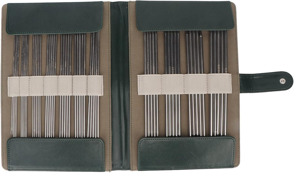 Knitting Needle Set, 55 Pcs Stainless Steel Double Pointed Knitting