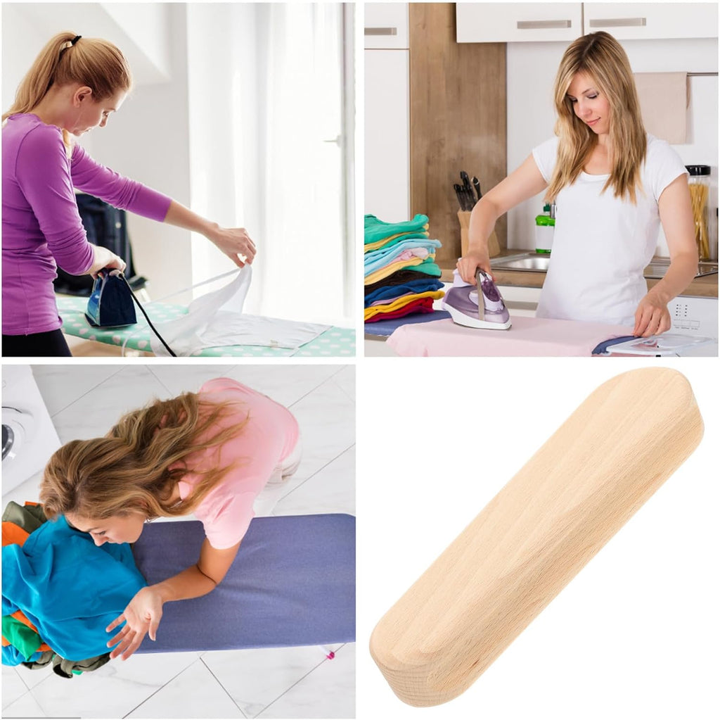 Wooden Seam Presser Tool for Sewing and Quilting Hobbyists