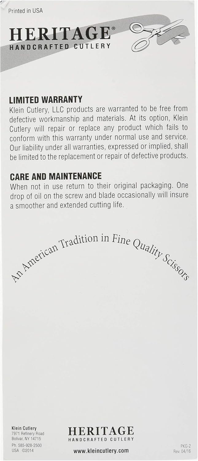 Heritage Products Heritage 6-1/2-Inch Spring Loaded Rag Quilting Snips