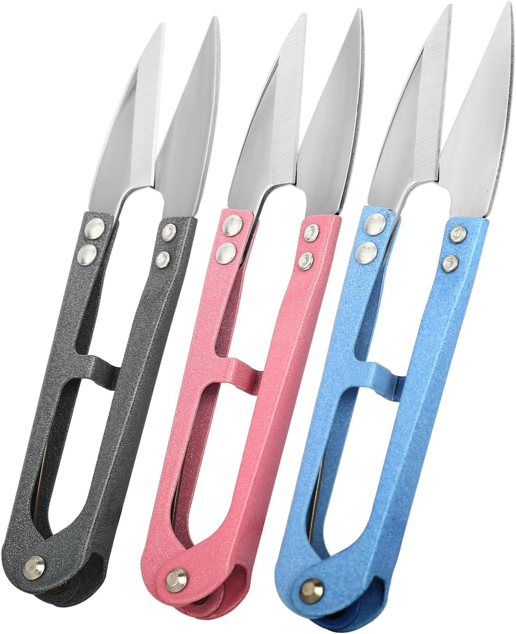 CZZXI Thread Snips, 3 Pack High-Carbon Steel Thread Cutter