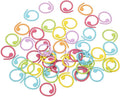 Veemoon Metal Spiral Stitch Markers No Snag Design 50pcs Lightweight