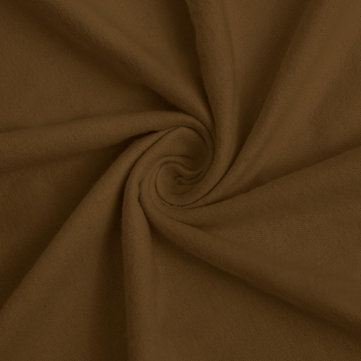 43.3" W Cotton Flannel Fabric Cut by the Yard, 190GSM Soft Brushed