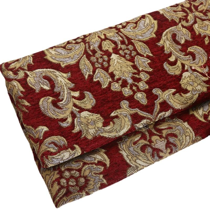 TinaKim Chenille Fabric Upholstery Heavy Duty - Jacquard Sofa Material