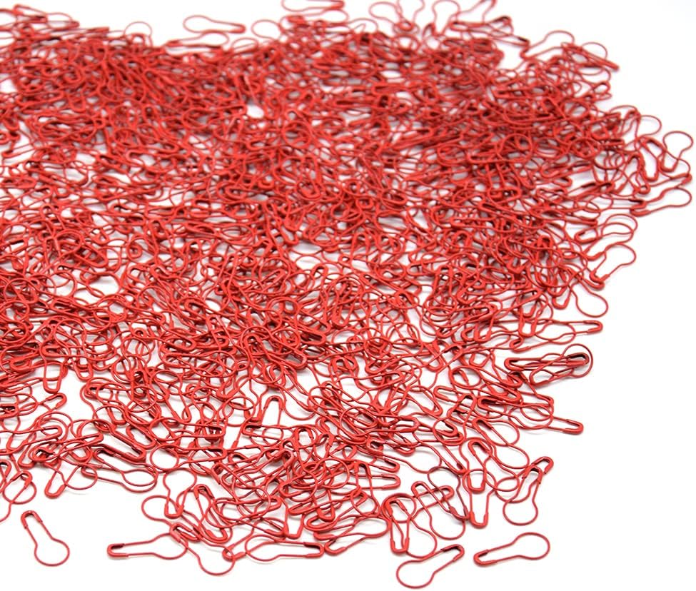 1000 Pcs Safety Pins Safety Bulb Pins for Crafts Metal Knitting Pins