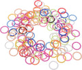 200pcs Metal Stitch Markers, 12mm Round Rings