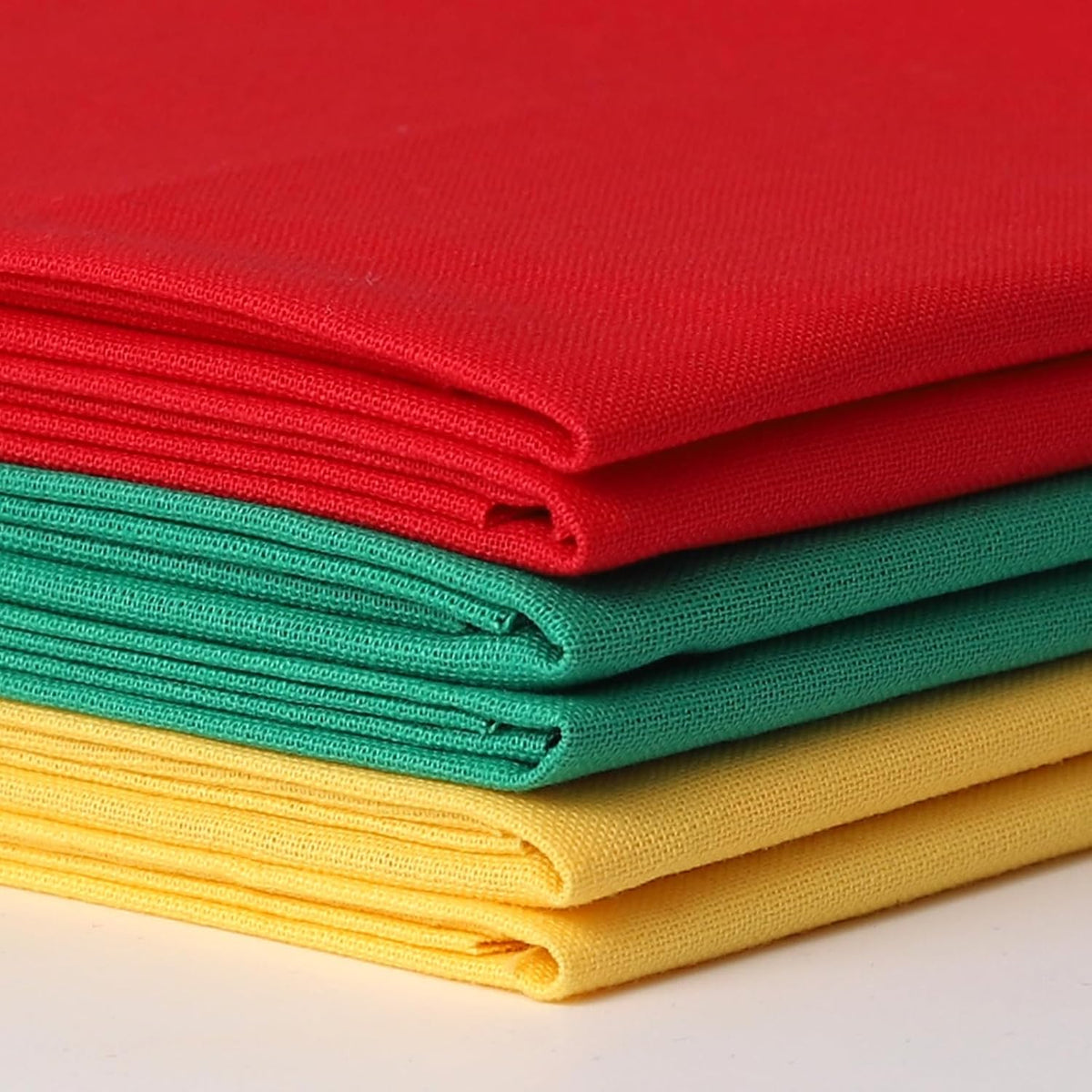 6 Pcs 18 x 21 Inches Cotton Fabric Precut Quilting Fabric Bundles