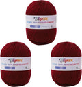 100% Wool Yarn - 100g / 240m (262 yds) #3 DK Light Worsted - 35 Colors