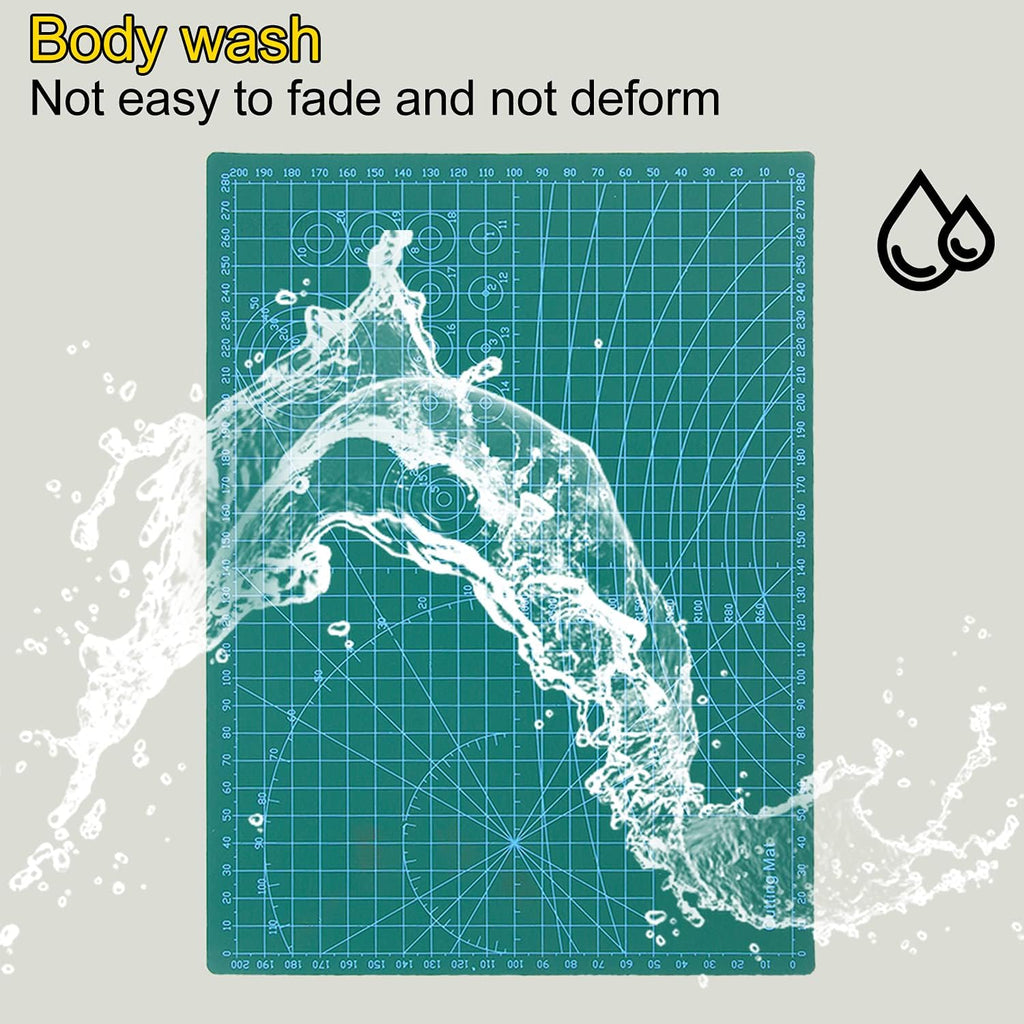 TORMEN Self-Healing Cutting Mat, Double-Sided Rotary Mat 11.81 in