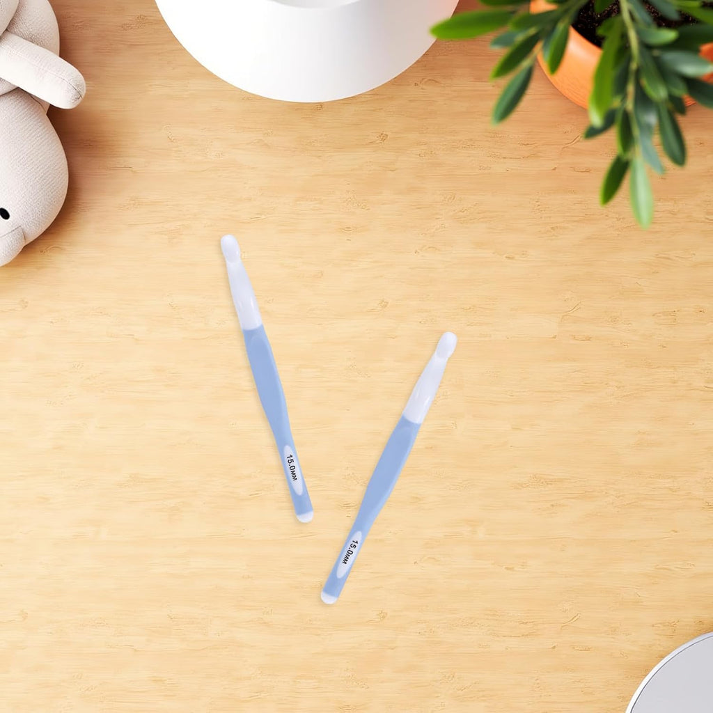 Winter Season 5Pcs Ergonomic Crochet Hooks for Chunky Yarn DIY Crafts