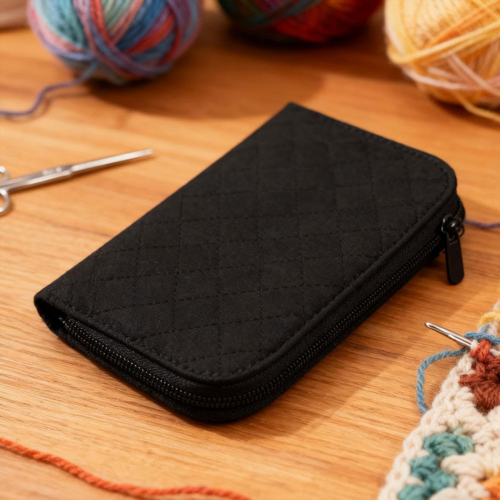 Crochet Hook Case Empty Hook Case Zipper Unique Easy to Carry Sewing