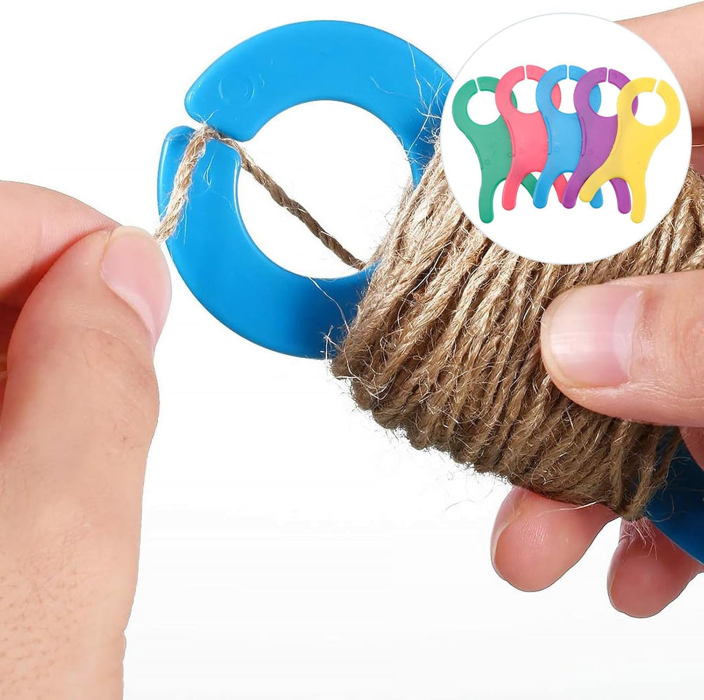 30pcs Large Yarn Bobbin Spool Organizer Cross Stitch Thread Storage