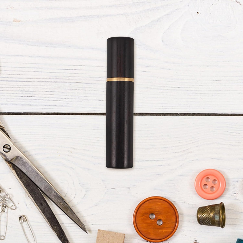 Gogogmee Needle Holder Case: Metal Sewing Needle Container with Lid