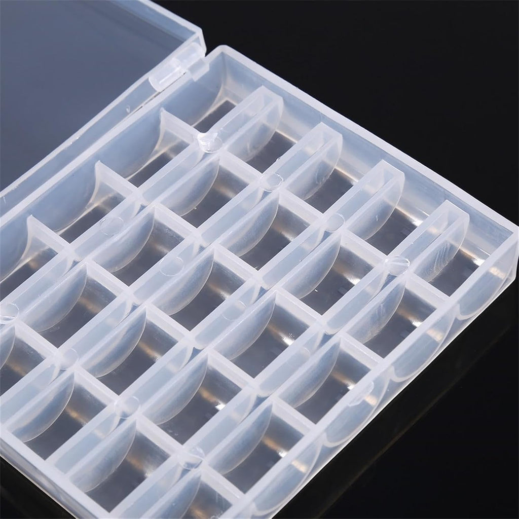 Empty Bobbins Case, Plastic Sewing Machine Bobbin Thread Organizer