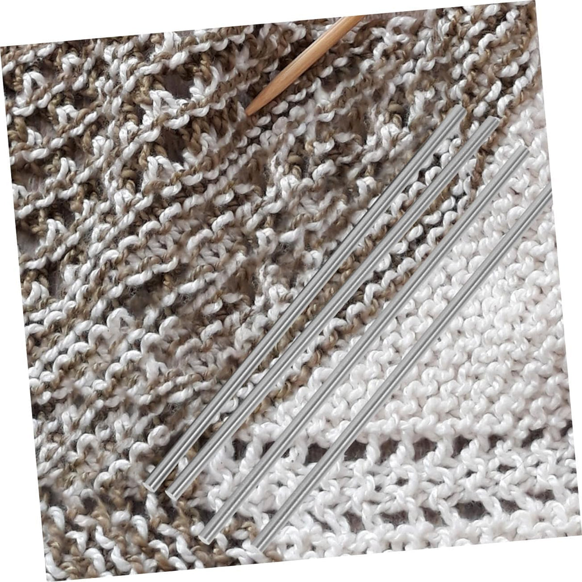 4pcs Stainless Steel Rod Pins for Knitting Blocking Board