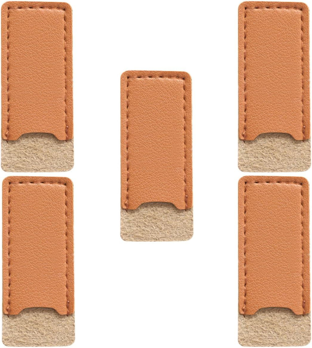 5Pcs Leather Scissor Sheaths, Protective Covers for Sewing Scissors