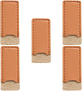 5Pcs Leather Scissor Sheaths, Protective Covers for Sewing Scissors