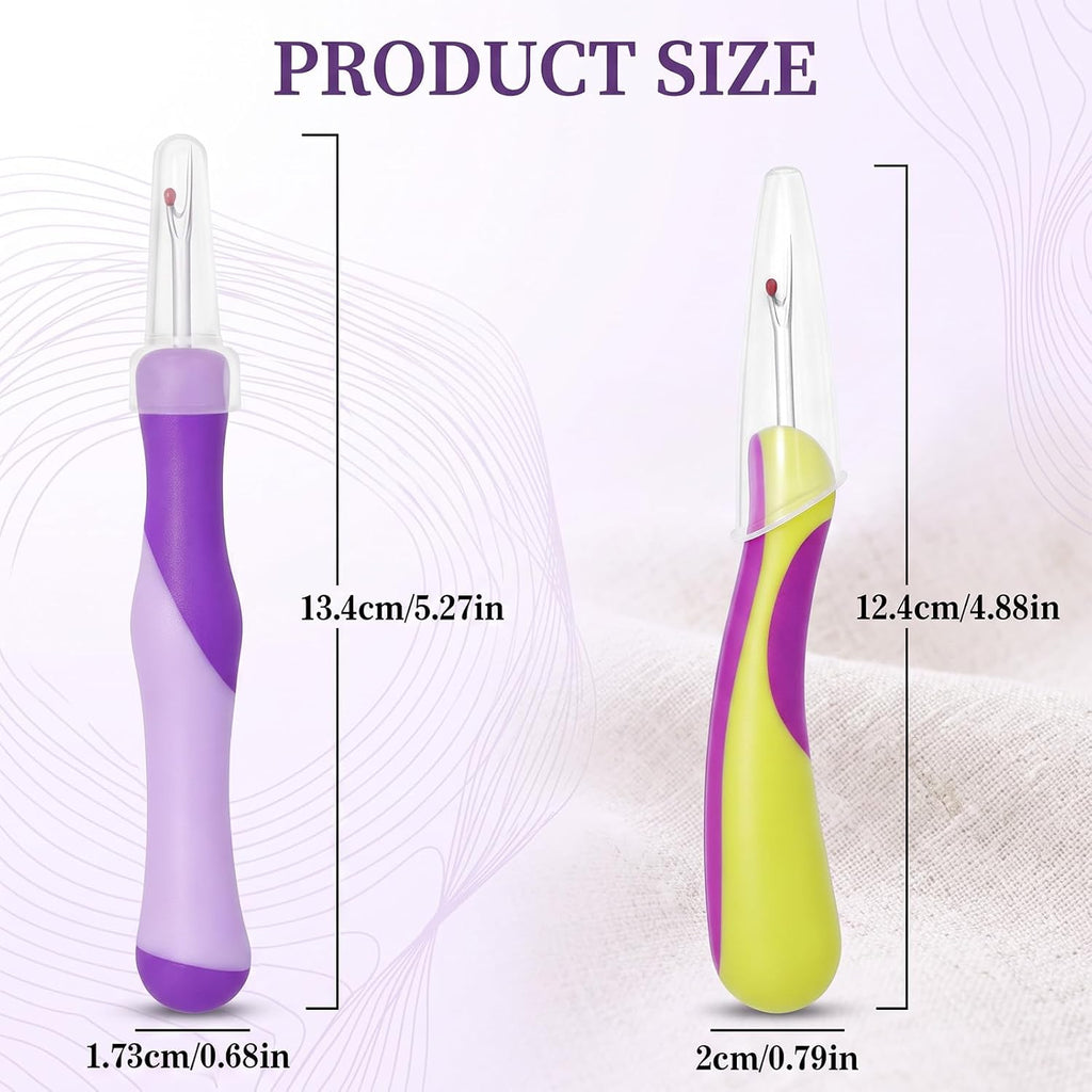 3PCS Seam Ripper Tool, Stitch Remover for Sewing, 5.2" Thread Cutter