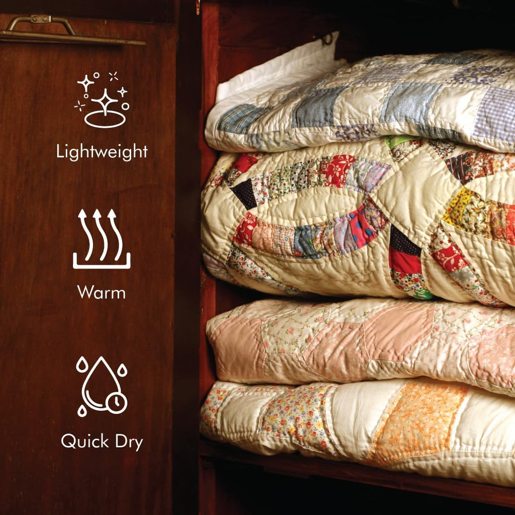 Fairfield Poly-Fil Hi-Loft Quilt Batting, Premium Polyester Batting