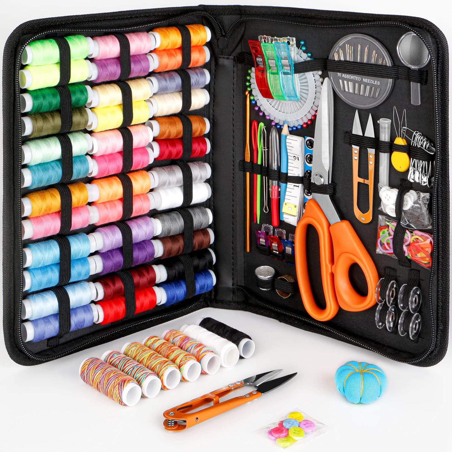 Maxfanay 200+ Piece Sewing & Repair Kit