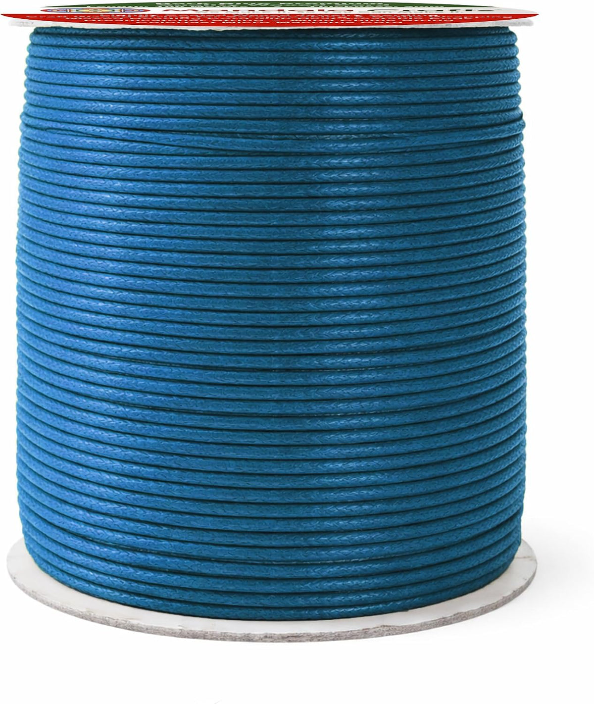 Mandala Crafts 2mm Dark Blue Waxed Cord, Jewelry Making, 109 Yard