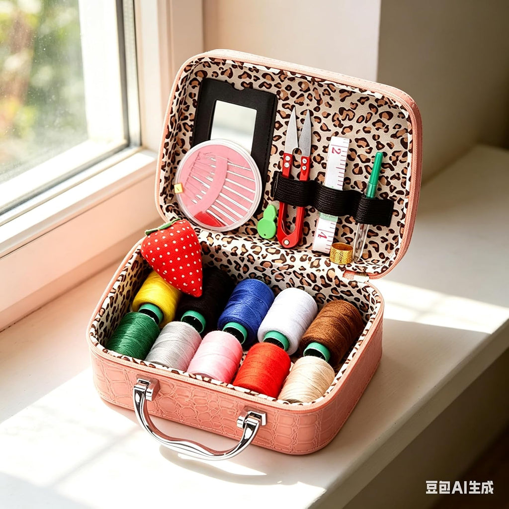 Sewing Kit for Adults, Needle and Thread Kit with Measure Tape,10