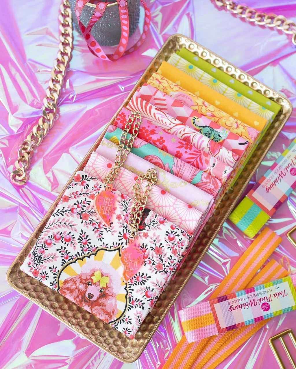 Besties Fat Quarter Bundle (22 Pieces) by Tula Pink for FreeSpirit