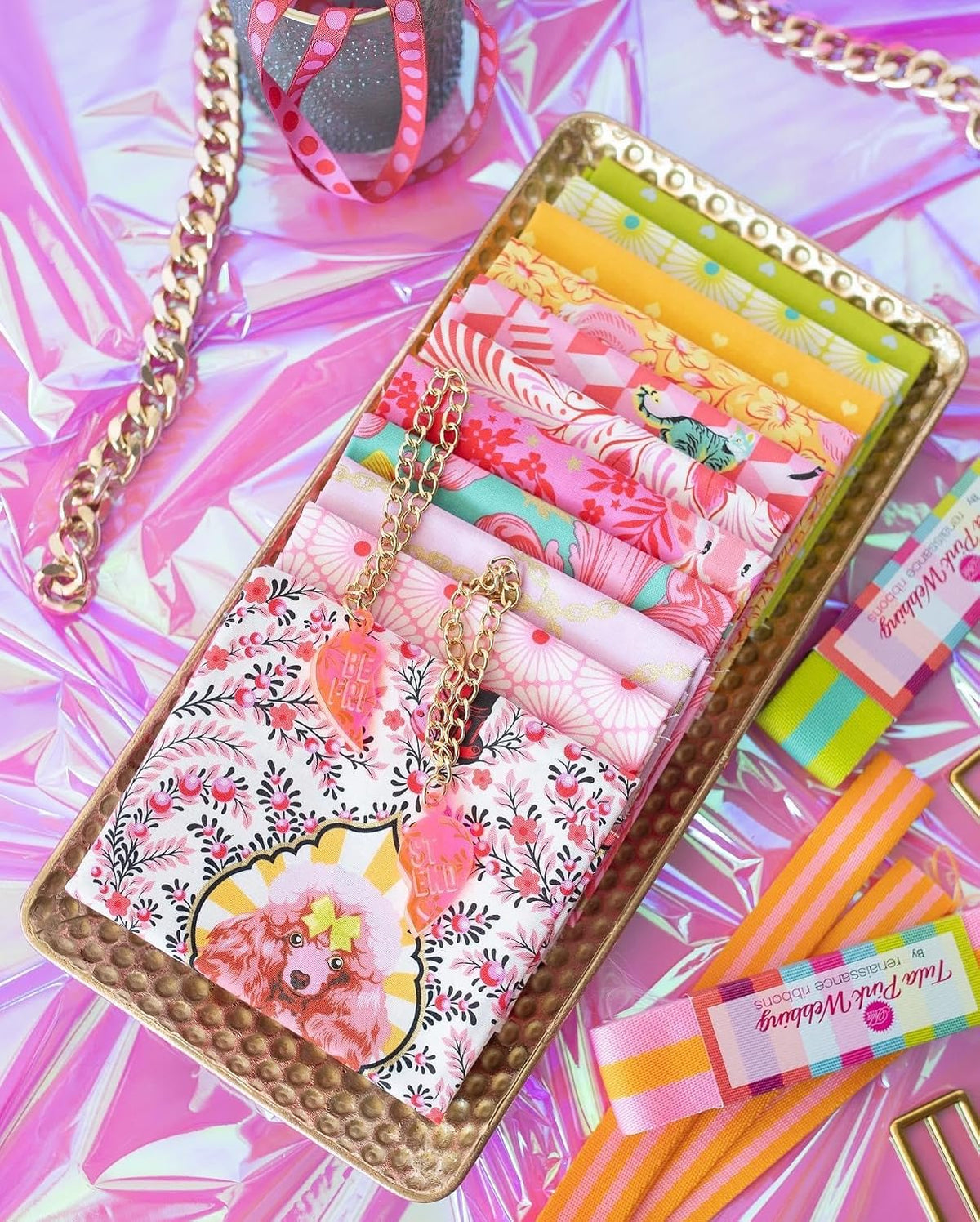 Besties Fat Quarter Bundle (22 Pieces) by Tula Pink for FreeSpirit