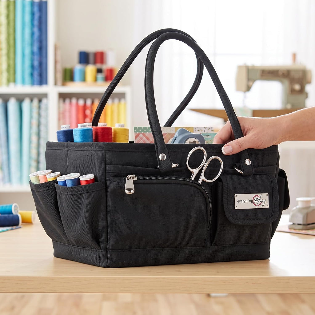Everything Mary Junior Deluxe Store & Tote Organizer – Black Craft