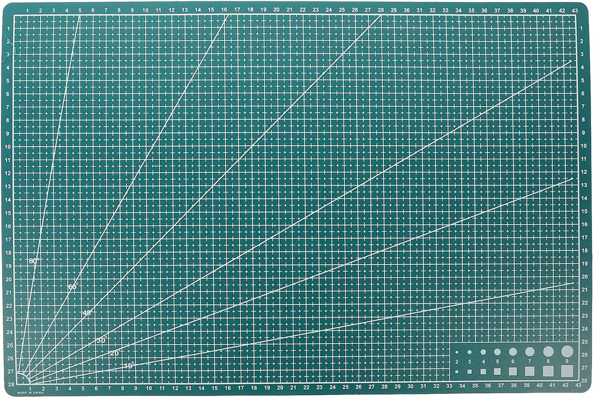Self Healing Cutting Mat Double Sided Craft Mat Gridded Rotary Cutting