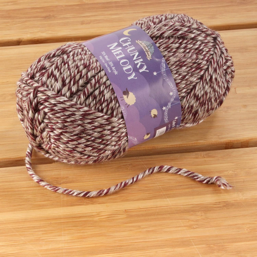JubileeYarn Chunky Melody Yarn - Purple Haze - 2 Skeins