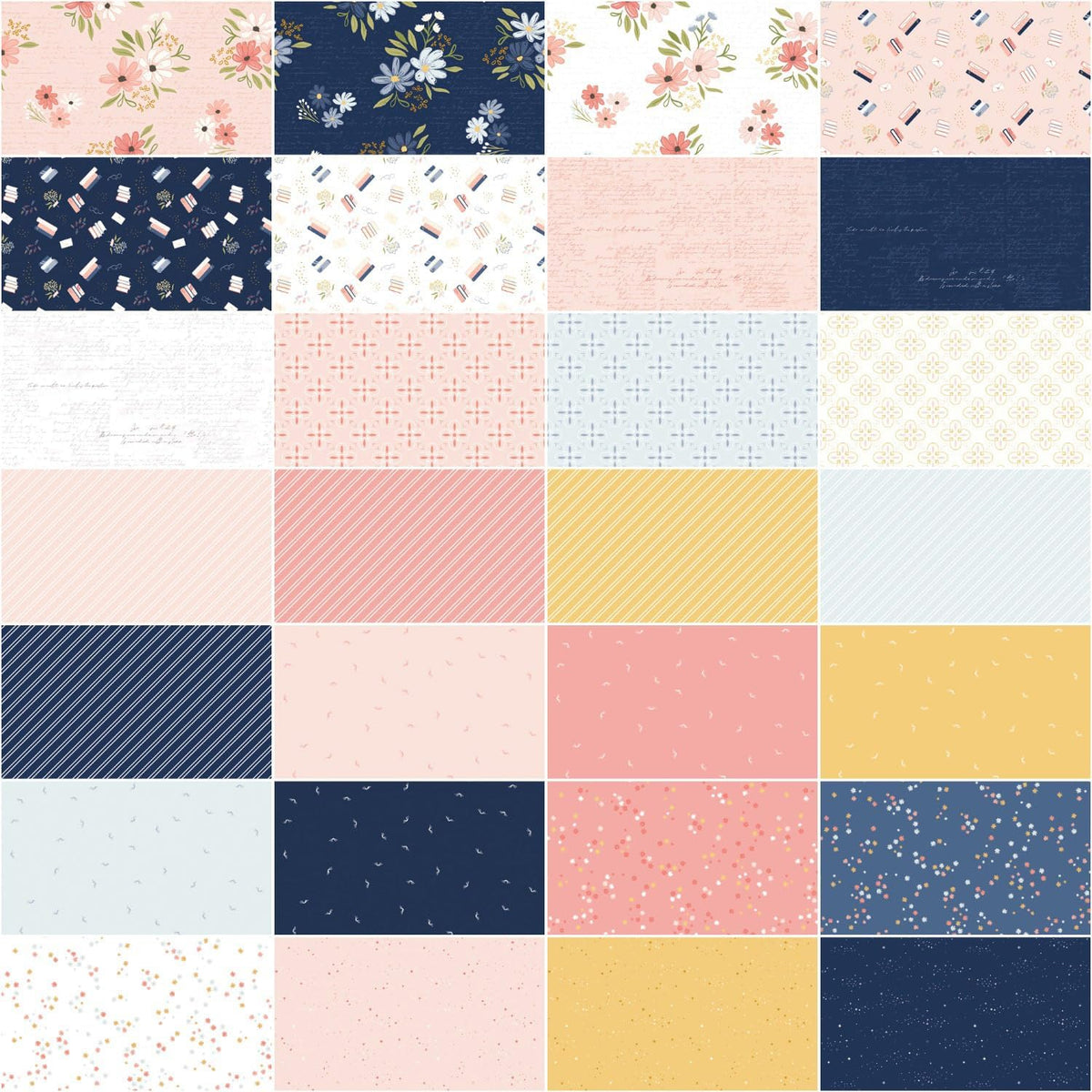 Fran Gulick Between The Pages Rolie Polie 40 2.5-inch Strips Jelly