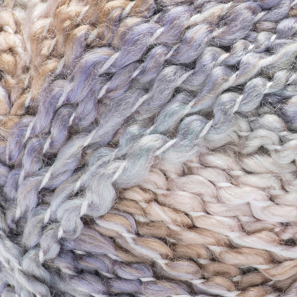 Loops & Threads Pastel Rainbow Textured Twist Yarn – Bulky Weight Yarn