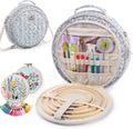 MYBAGZING Embroidery Bag, Hoop Storage Organizer up to 11" for Cross