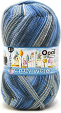 Opal 4-Ply Sock Yarn, Crazy Waters Collection