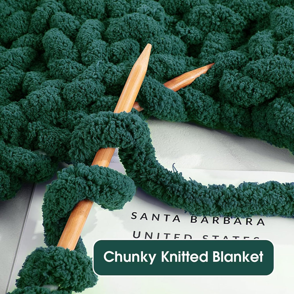 MABOZOO Assorted Chunky Yarn for Hand Knitting 8 Pack, Fluffy Jumbo