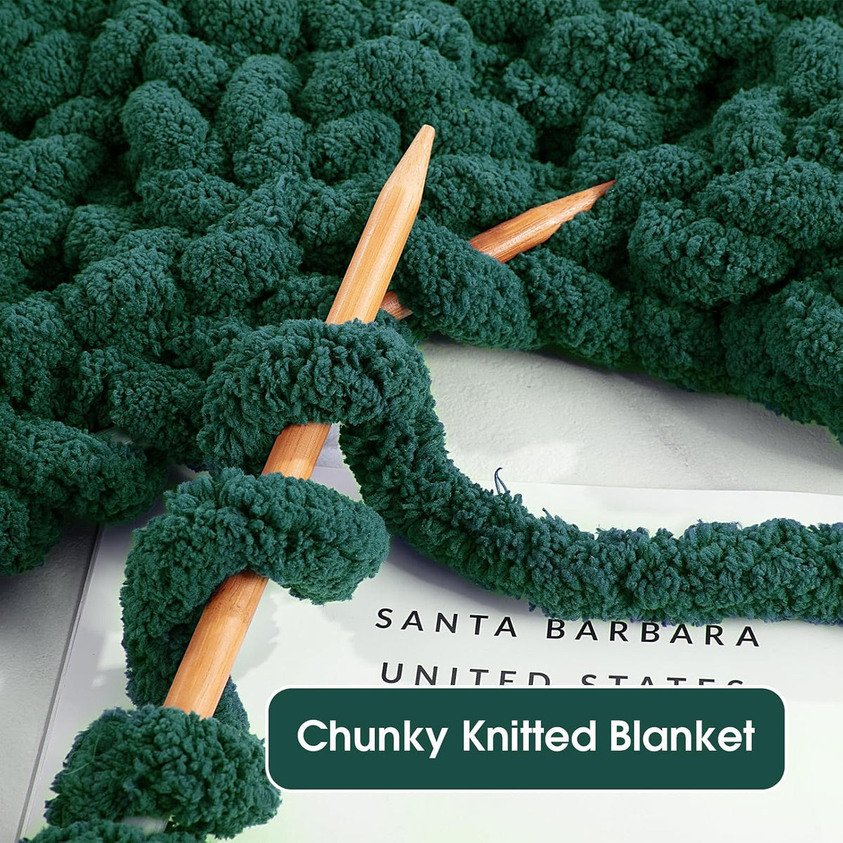 MABOZOO Assorted Chunky Yarn for Hand Knitting 8 Pack, Fluffy Jumbo
