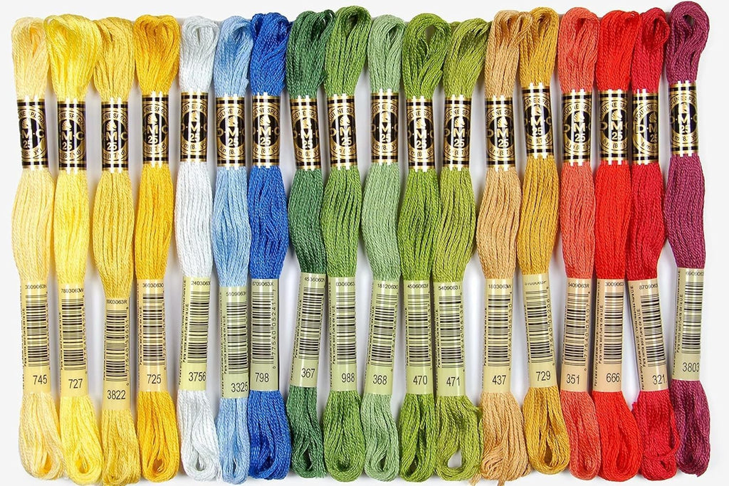 DMC 117F25HDC Embroidery Floss Pack 8.7yd, Home Decor 36/Pkg