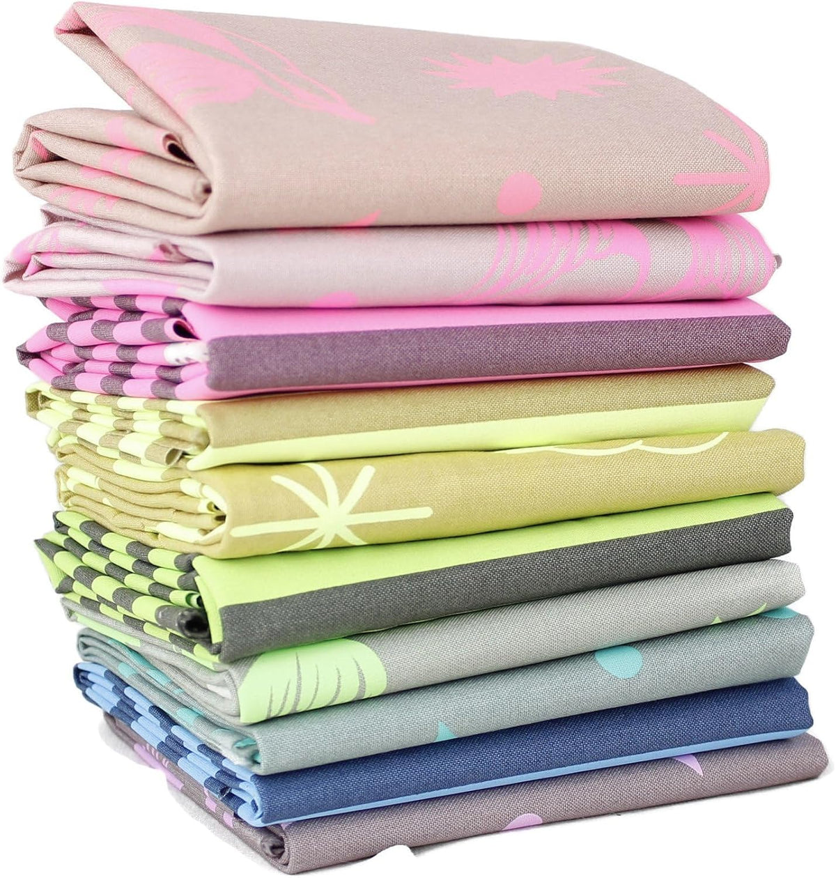 Neon True Colors Fat Quarter Bundle Tula Pink 21.00" x 18.00" DIY