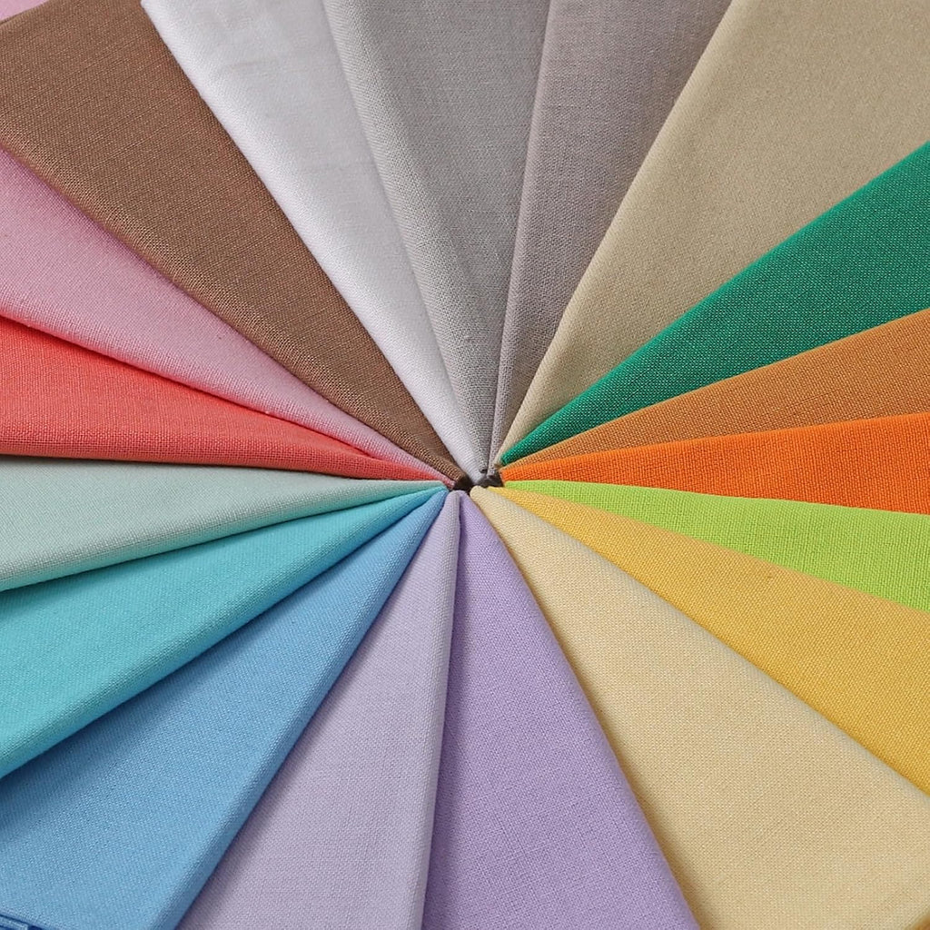 18 * 21inch Cotton Fabric, 18 PCS Premium Fabric Pure Quilting Fat