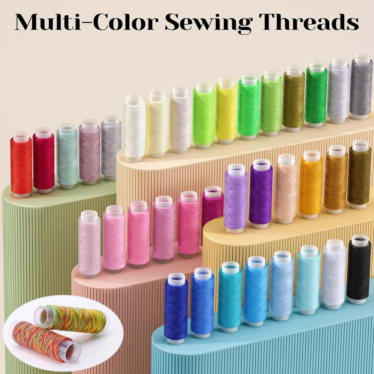 Snayurch Sewing Kit for Adults with Heavy Duty Fabric Scissors,38XL