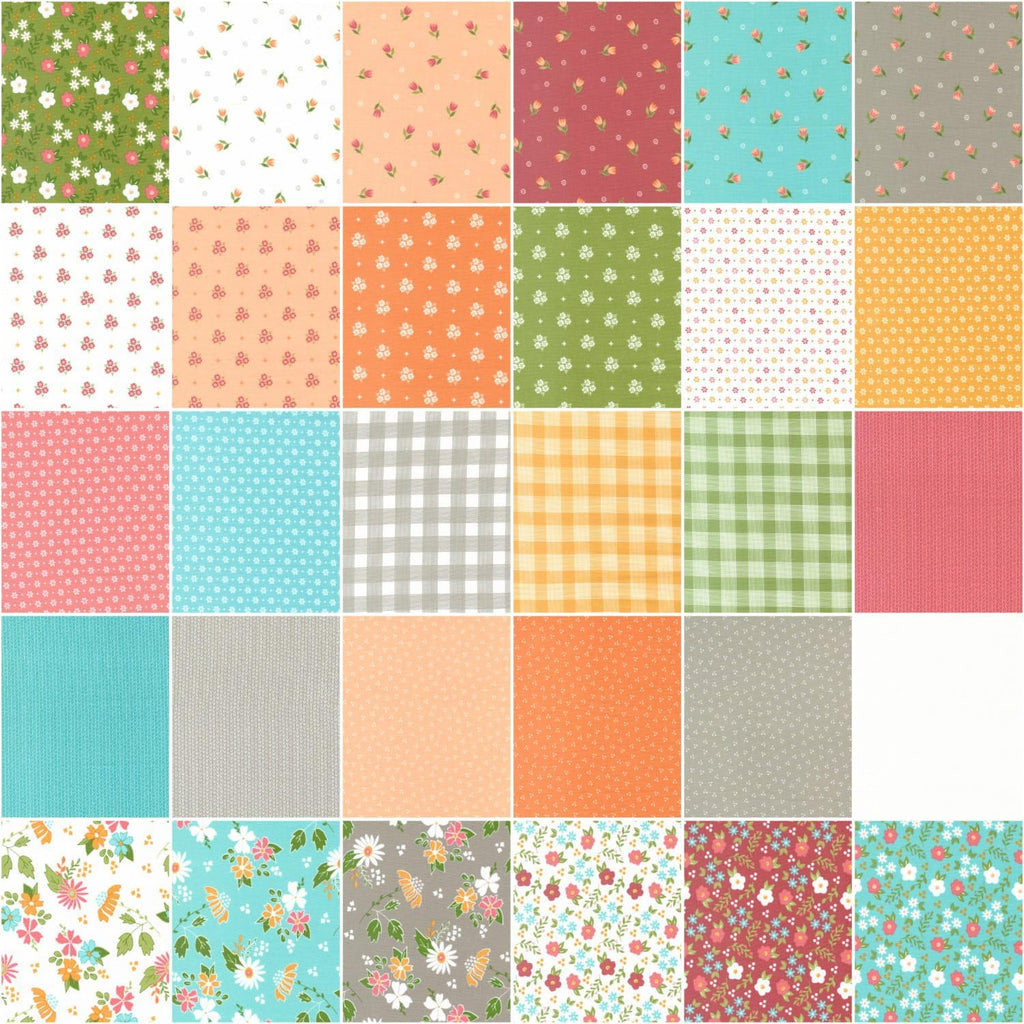 Bountiful Blooms Charm Pack by Sherri & Chelsi 5" Precut Fabric