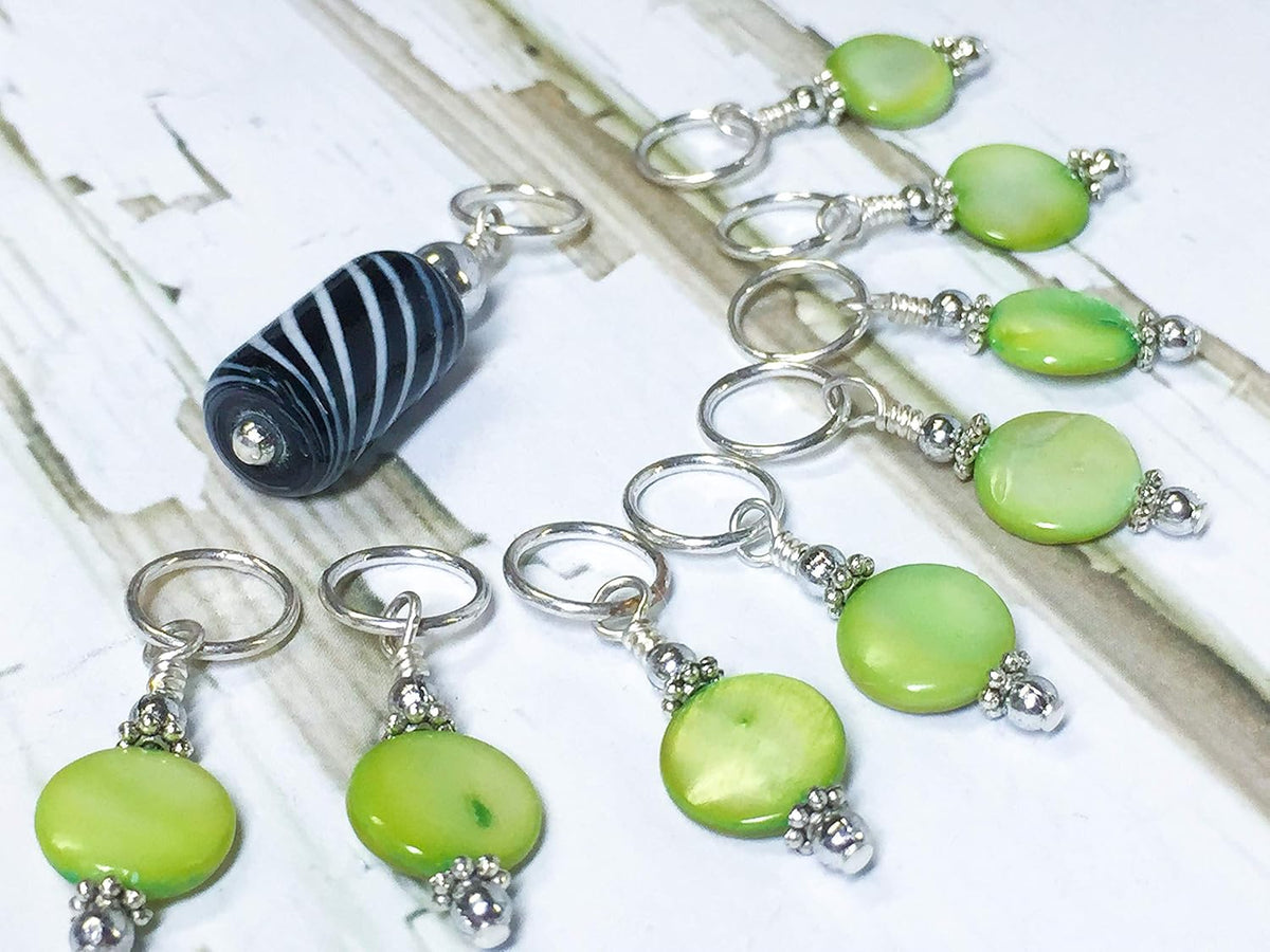 Snag Free Stitch Markers for Knitting and Crochet, Choose Rings or