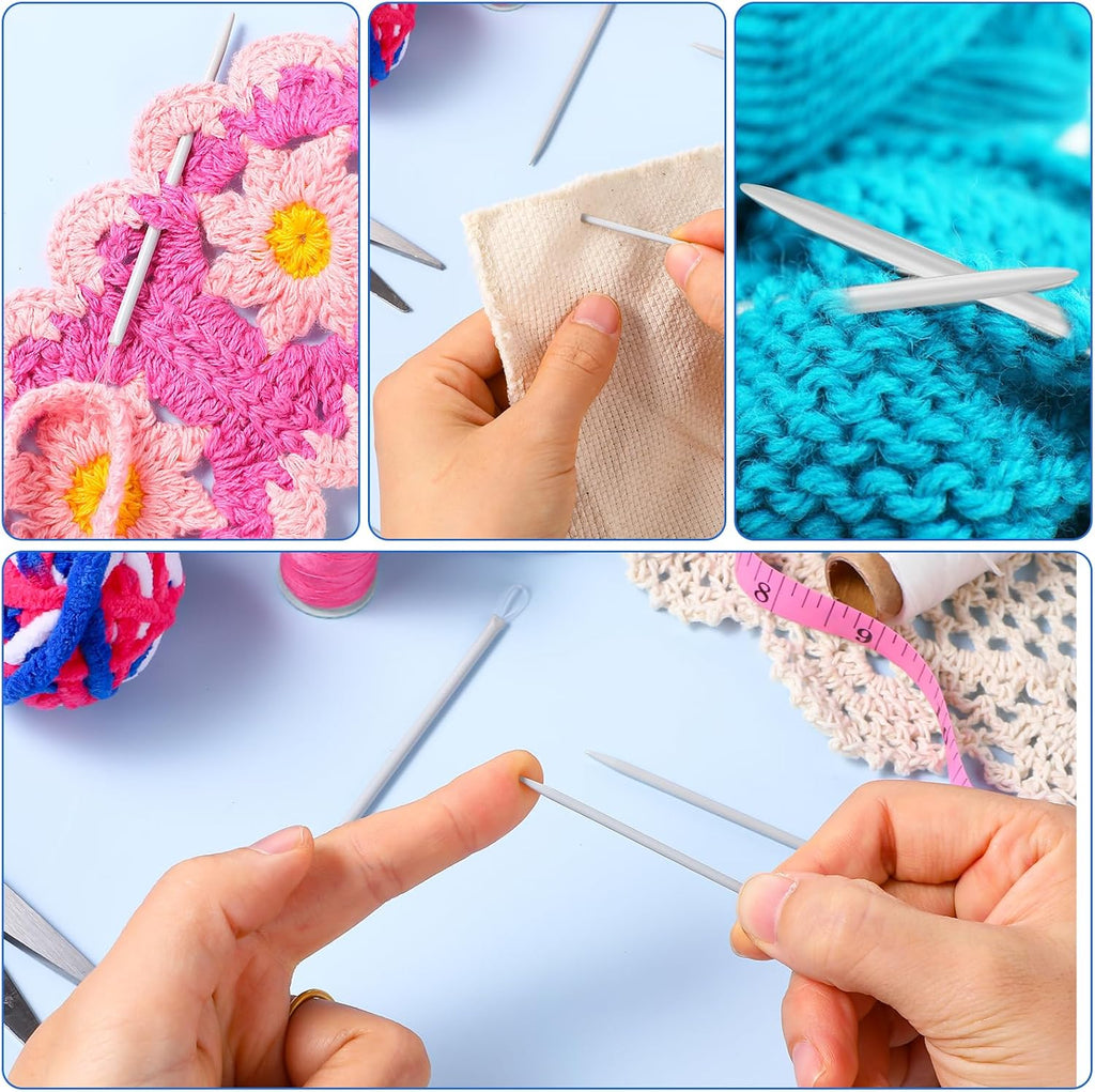 Molain 6pc Yarn Needles - Tapestry, Darning, Blunt Eye with Stitch